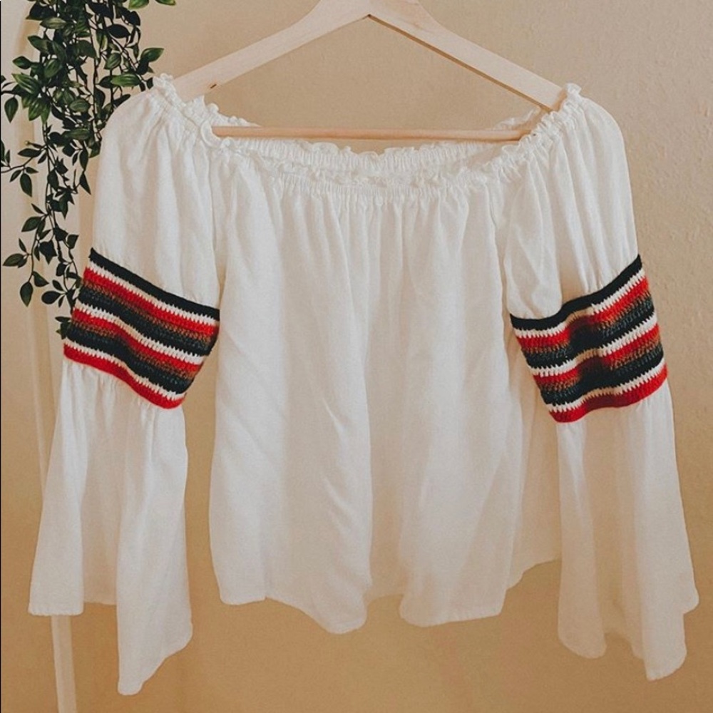 dressup boutique over-the-shoulder top